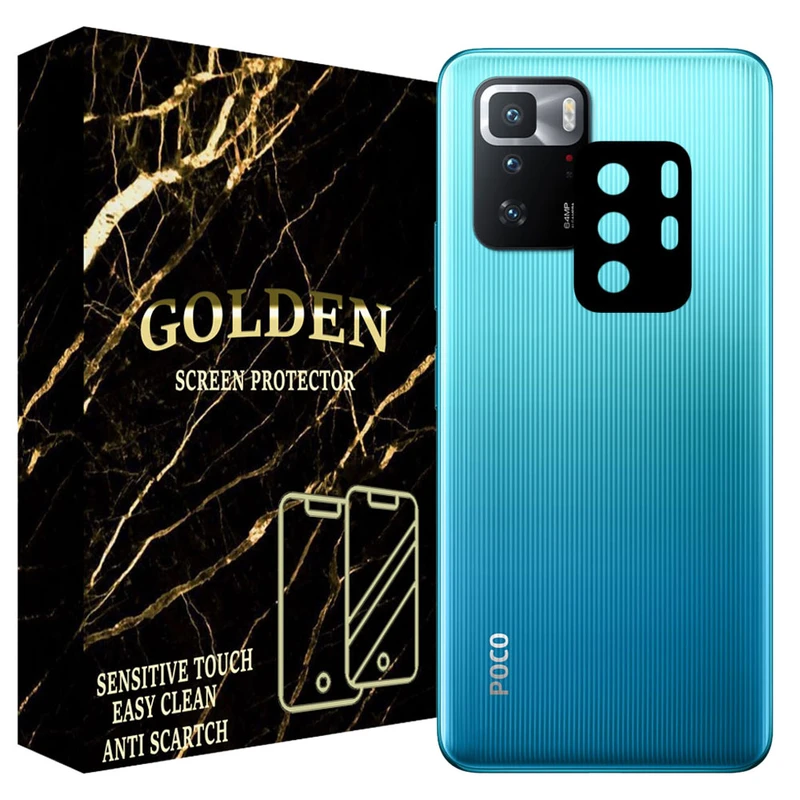 محافظ لنز دوربین گلدن مدل GLL-01 مناسب برای گوشی موبایل شیائومی POCO X3 GT 5G 