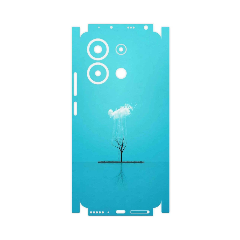 برچسب پوششی ماهوت مدل Minimal Tree-FullSkin مناسب برای گوشی موبایل شیائومی Redmi Note 13 4G