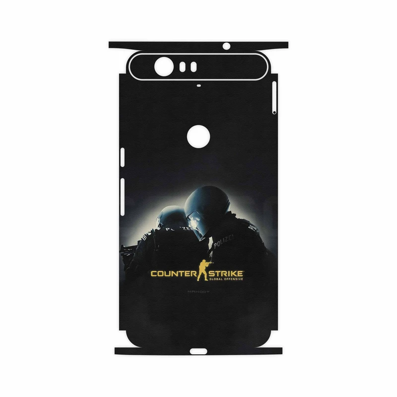 برچسب پوششی ماهوت مدل Counter-Strike-FullSkin مناسب برای گوشی موبایل گوگل Nexus 6P