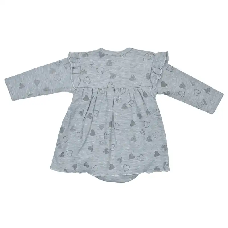 ست بادی آستین بلند و شلوار نوزادی باولی مدل بالون