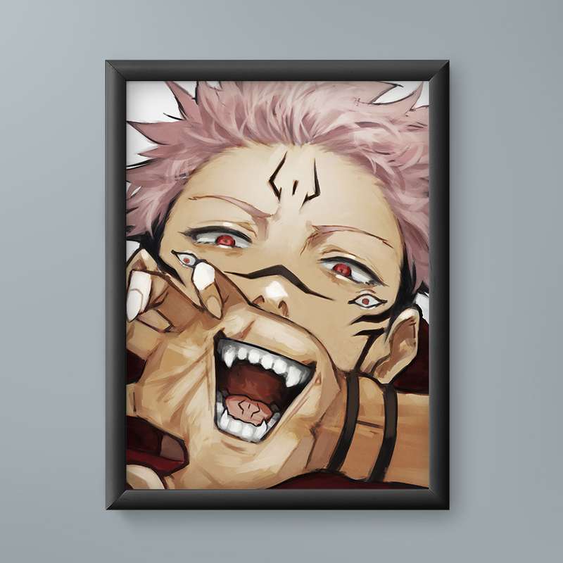 تابلو مدل انیمه سوکونا جوجوتسو کایسن Sukuna Jujutsu Kaisen anime 10
