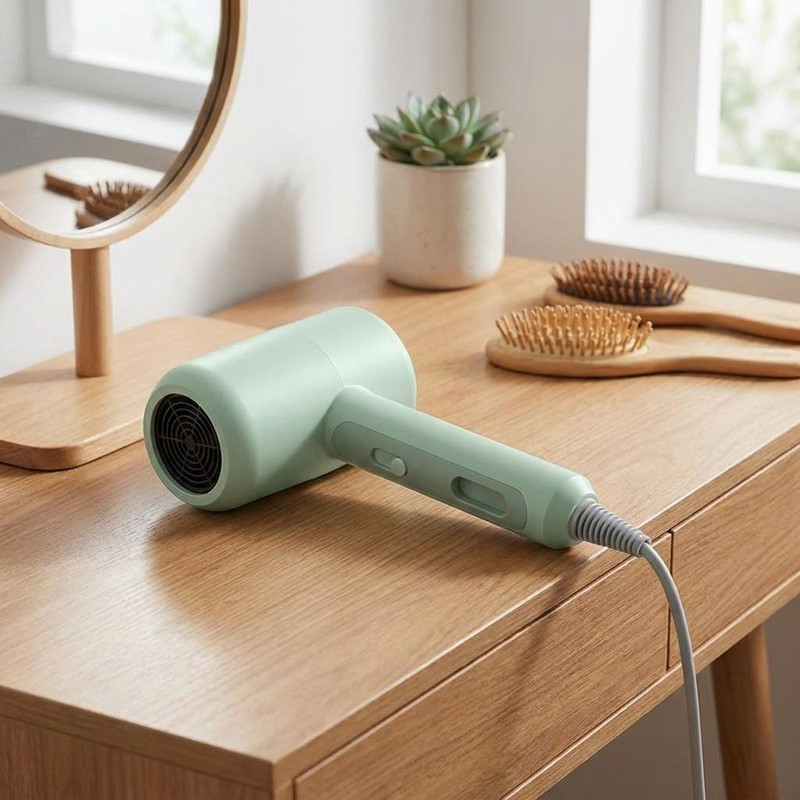 سشوار حرفه ای نوا مدل B2 با توان 3600 وات، موتور DC، تنظیم دما در دو حالت، خشک کنندگی قوی، کاهش وز مو، حجم‌دهندگی، همراه با سری متمرکزکننده پهن
