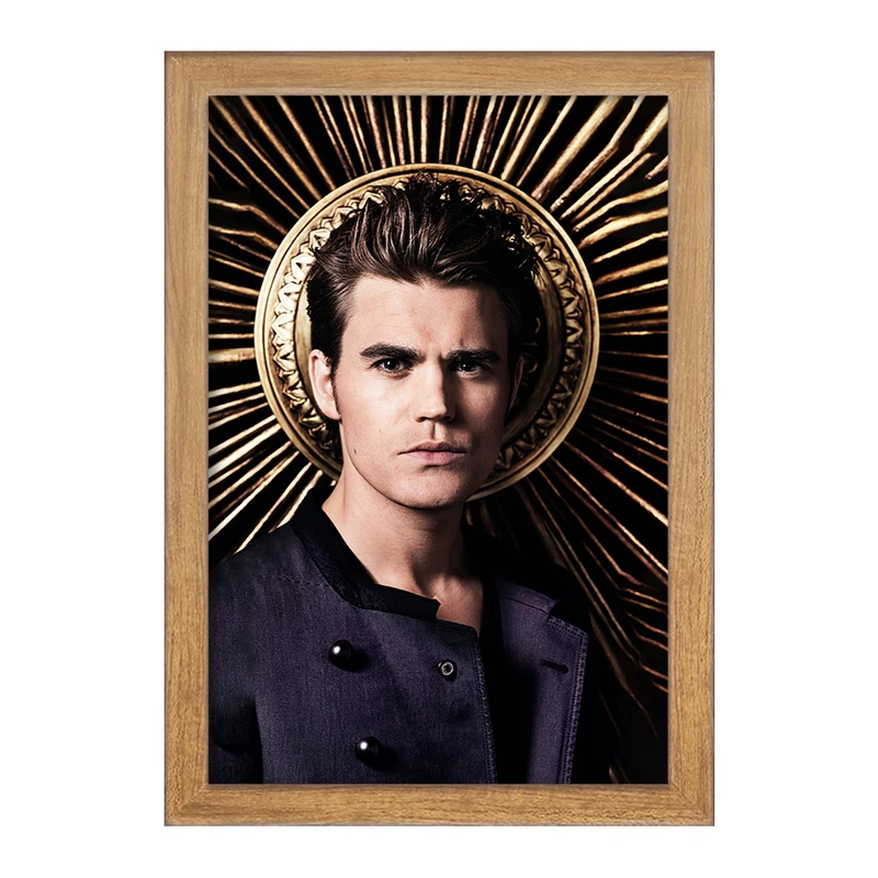 تابلو خندالو مدل استفان سالواتوره خاطرات یک خون آشام  The Vampire Diaries  کد 23690