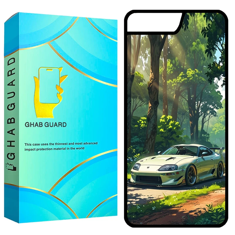 کاور قاب گارد طرح ماشین مدل GCHP7P مناسب برای گوشی موبایل اپل iPhone 7 Plus / 8 Plus