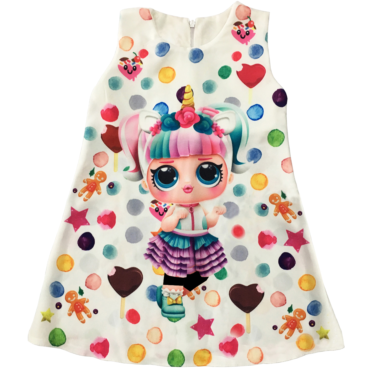 پیراهن دخترانه کد 0877