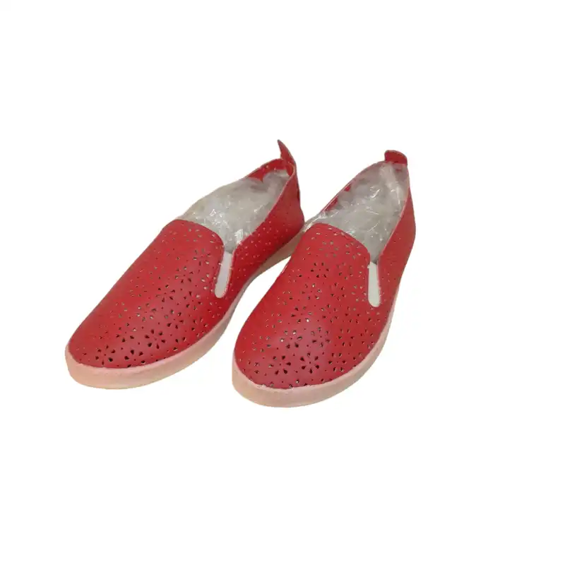 کفش روزمره زنانه مدل صبا لیزر بیاله رنگ قرمز