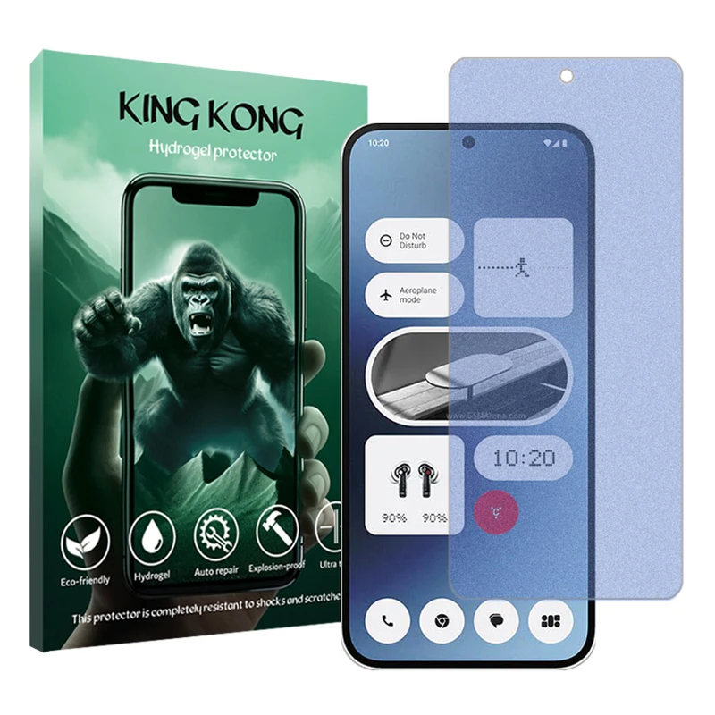 محافظ صفحه نمایش مات آنتی بلو کینگ کونگ مدل Tough مناسب برای گوشی موبایل ناتینگ Phone 2a