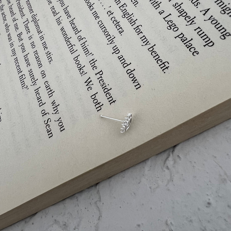 پیرسینگ نقره زنانه مدل  چشم کد P4612