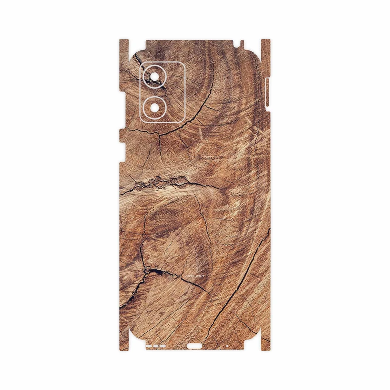 برچسب پوششی ماهوت مدل Wood Texture 5-FullSkin مناسب برای گوشی موبایل موتورولا Moto E13