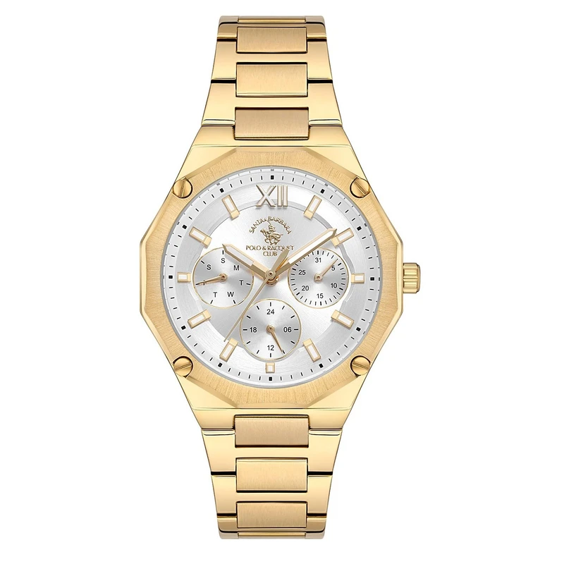 ساعت مچی عقربه ای زنانه سانتا باربارا پولو راکت کلاب مدل SB.1.10596-3