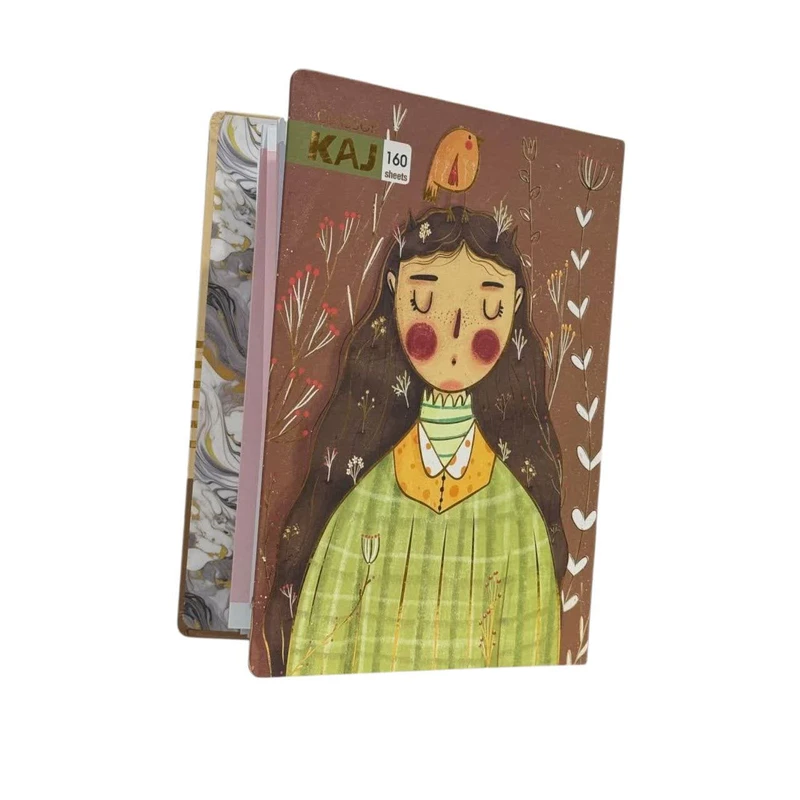 دفتر کلاسوری 160 برگ کاج مدل happy کد 77730