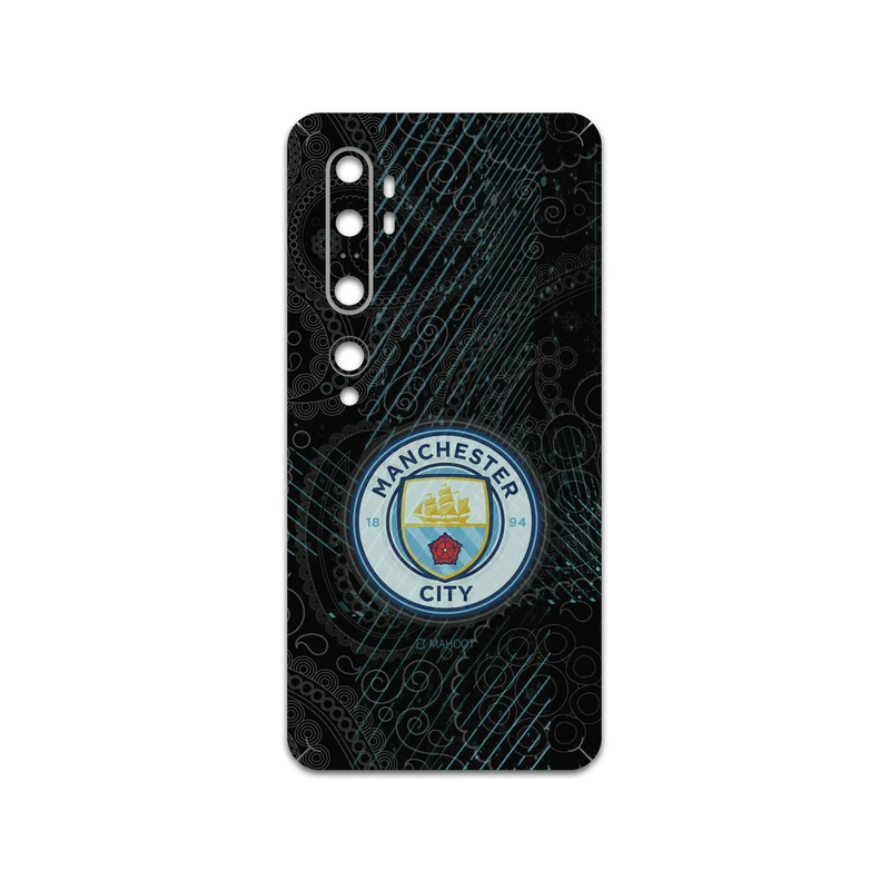 برچسب پوششی ماهوت مدل Manchester-City مناسب برای گوشی موبایل شیائومی Mi Note 10