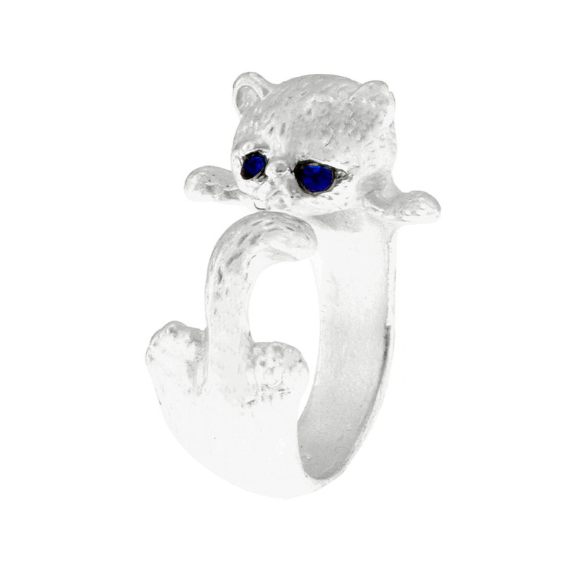 بند انگشتی زنانه برانت طرح گربه خسته