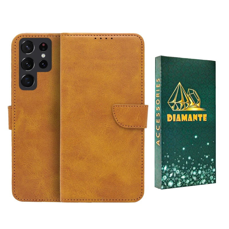 کیف کلاسوری دیامانته مدل Bers Gn مناسب برای گوشی موبایل سامسونگ Galaxy S21 Ultra
