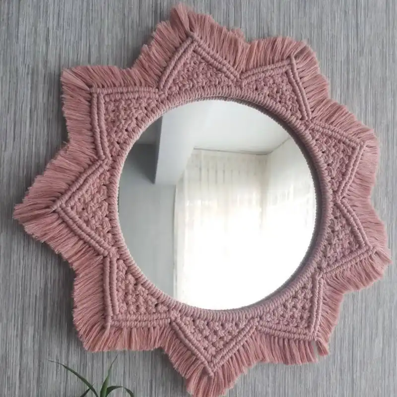 آینه مدل مکرومه