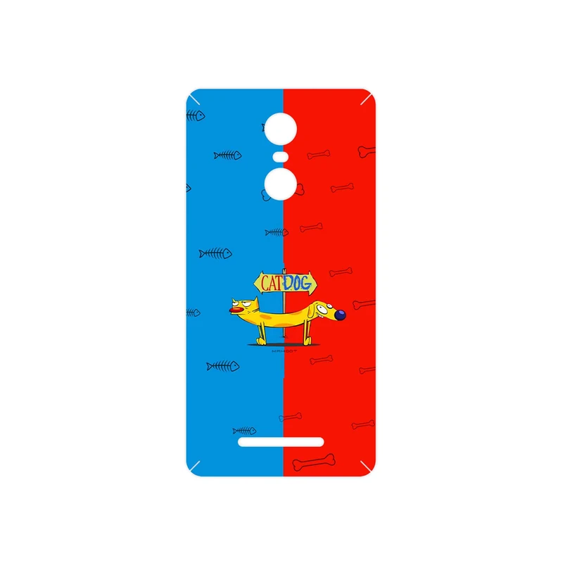 برچسب پوششی ماهوت مدل CatDog مناسب برای گوشی موبایل شیائومی Redmi Note 3