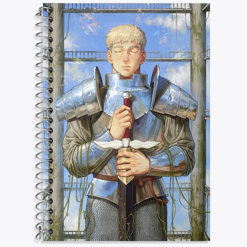 دفتر زبان 50 برگ خندالو مدل سه خط طرح لایوس انیمه خوشمزه در سیاه چال کد 35925