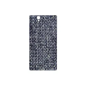 MAHOOT Fabric Texture 6 Cover Sticker for Sony Xperia X