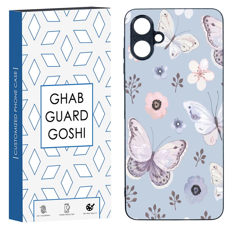 کاور قاب گارد گوشی طرح پروانه  کد TPU-004 مناسب برای گوشی موبایل سامسونگ  Galaxy A06