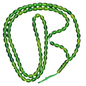 تسبیح مدل نقره جات بافندگان مدل صمغ کهربا معطر لیمویی کد 3800