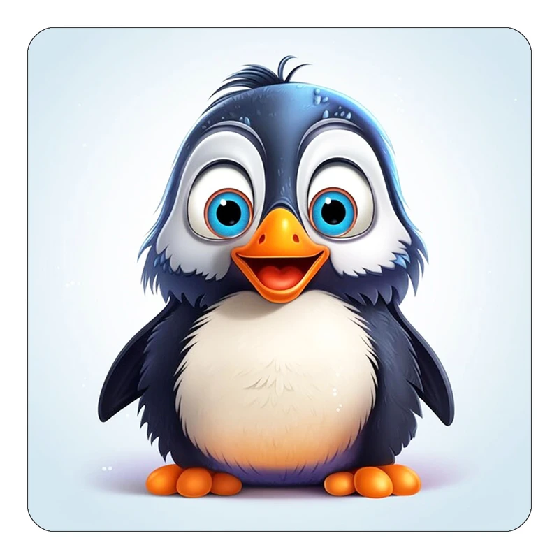 مگنت کاکتی طرح حیوانات کارتونی مدل mp27604