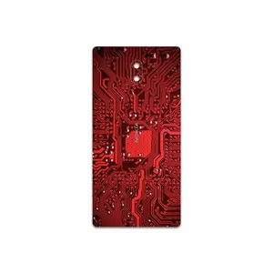 MAHOOT Red Printed Circuit Board Cover Sticker for Nokia 3