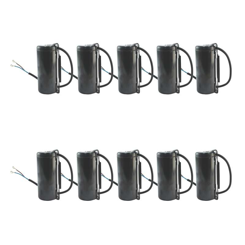 خازن استارت 400 میکروفاراد مدل JNS400-10 بسته 10 عددی