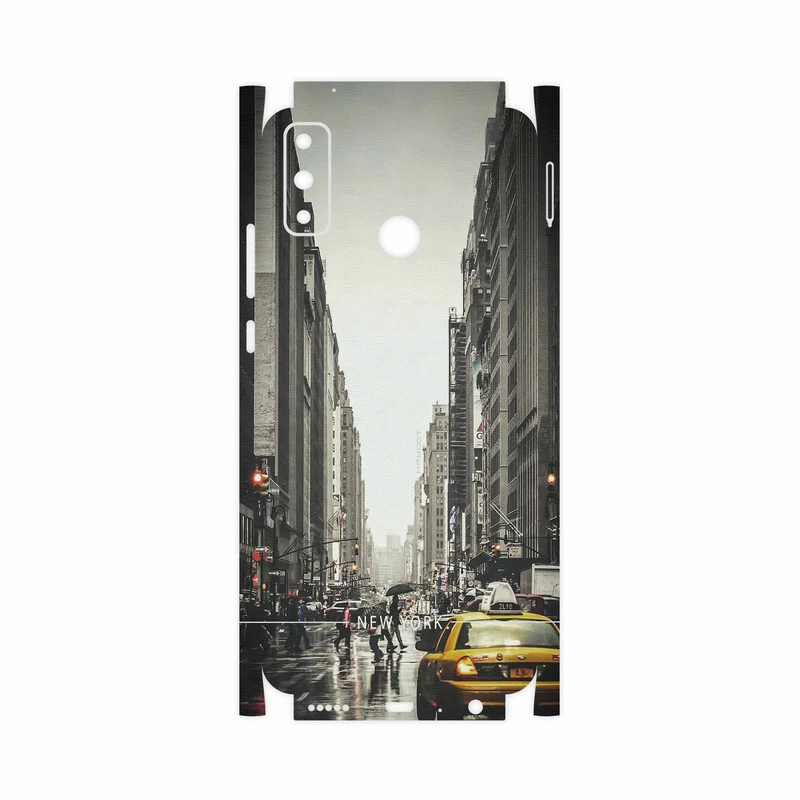 برچسب پوششی ماهوت مدل New York City-FullSkin مناسب برای گوشی موبایل هوآوی Y8s