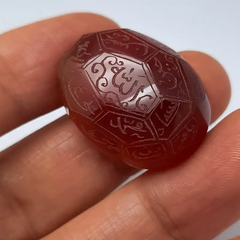 سنگ عقیق خطی  مدل 06 کد 25