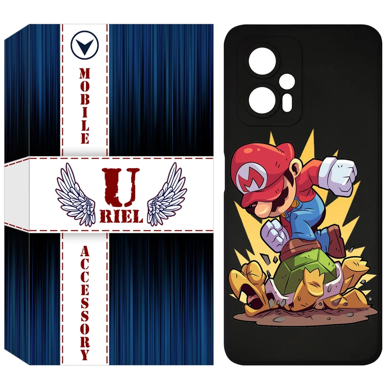 کاور یوریل مدل KSH کد 64 طرح ماریو مناسب برای گوشی موبایل شیائومی Poco X4 GT