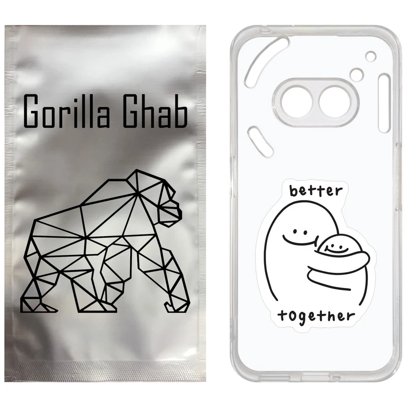 کاور گوریلا قاب مدل CLG کد 90 طرح Together مناسب برای گوشی موبایل ناتینگ فون Phone 2a / 2a Plus
