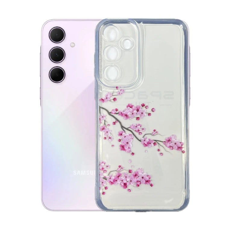 کاور طرح شکوفه گیلاس مناسب برای گوشی موبایل سامسونگ Galaxy A15