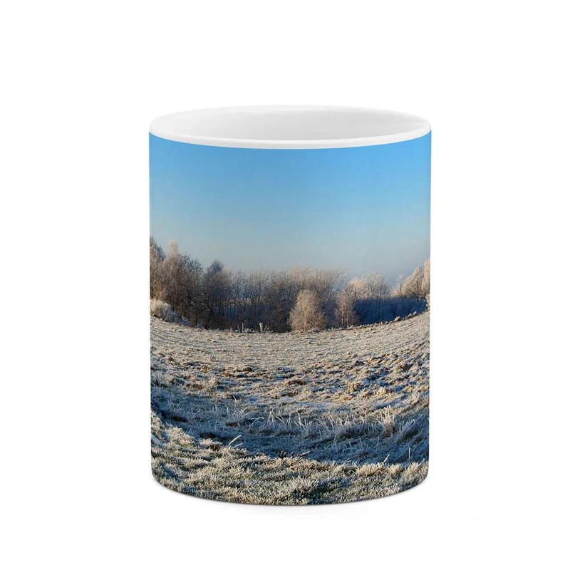 ماگ کاکتی مدل منظره برفی کد mgh14896