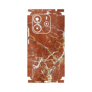 MAHOOT Red Marble-FullSkin Cover Sticker for Xiaomi Redmi Note 14 4G