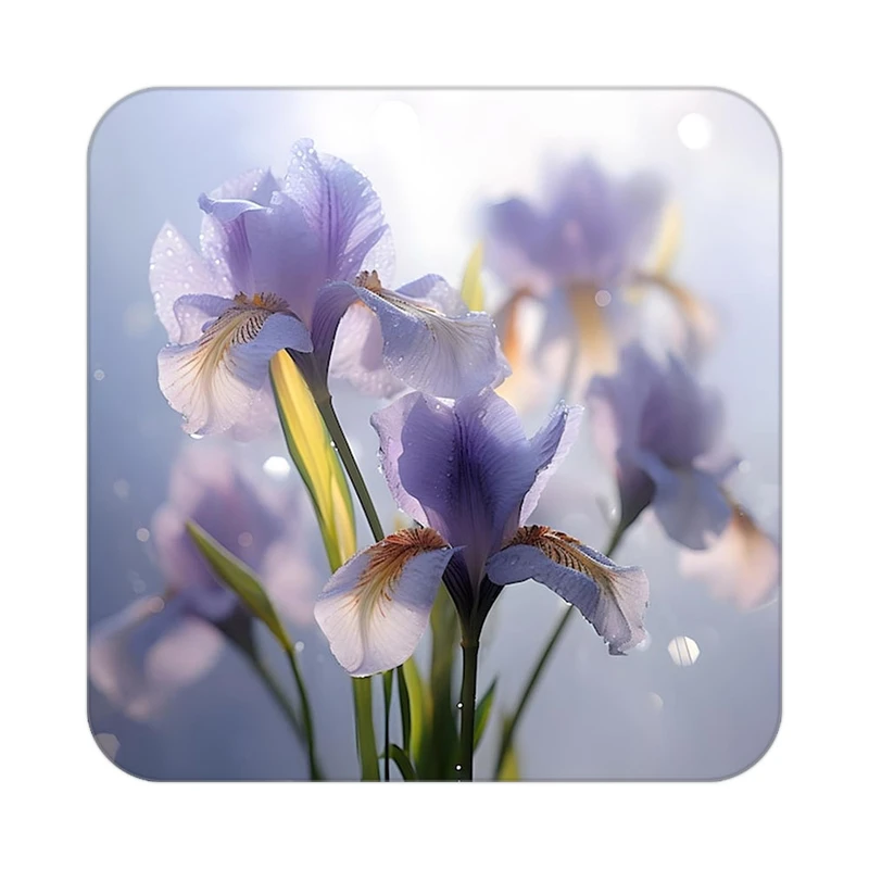 زیر لیوانی کاکتی طرح گل مدل mp16281