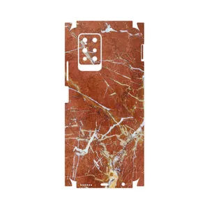 MAHOOT Red Marble-FullSkin Cover Sticker for Infinix Note 10 Pro