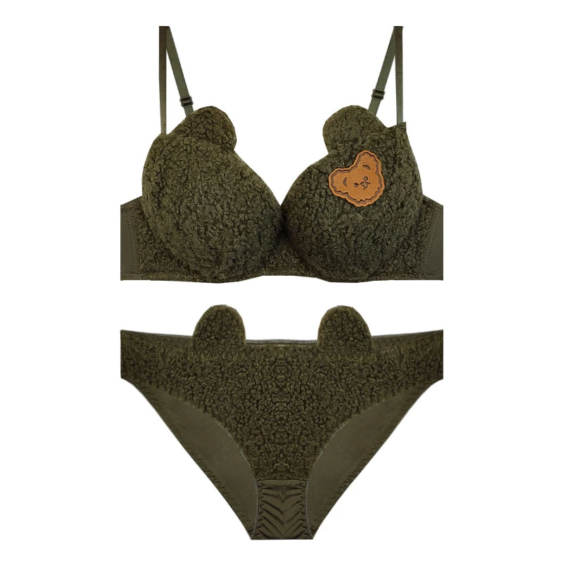 ست شورت و سوتین زنانه مدل  تدی عروسکی کد E0083st