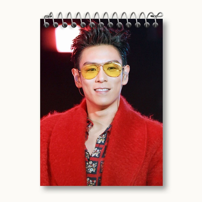 دفتر یادداشت 50 برگ خندالو مدل تاپ گروه بیگ بنگ BIGBANG کد 12559
