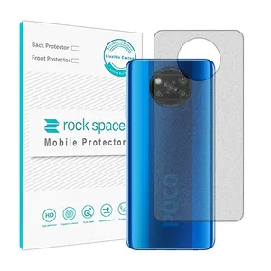 Matte Rockspace HyMTT model phone back protector suitable for Xiaomi Poco X3 mobile phone