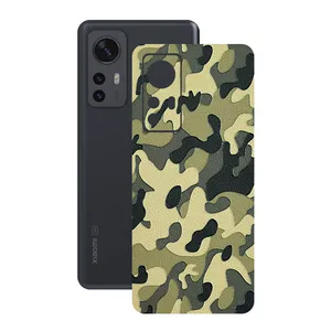 Remax cover sticker Leth model Military pattern design suitable for Xiaomi 12X mobile phone
