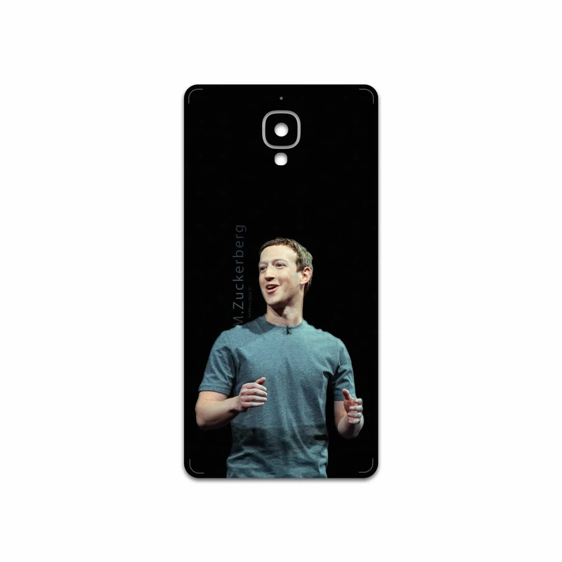برچسب پوششی ماهوت مدل Mark Zuckerberg مناسب برای گوشی موبایل وان پلاس 3