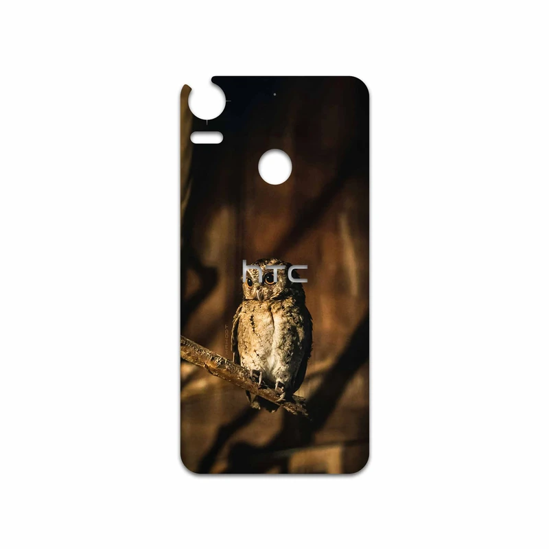 برچسب پوششی ماهوت مدل Owl مناسب برای گوشی موبایل اچ تی سی Desire 10 Pro