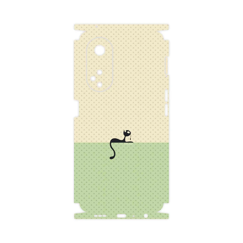 برچسب پوششی ماهوت مدل Minimal Internet Cat Icon-FullSkin مناسب برای گوشی موبایل اپو A98