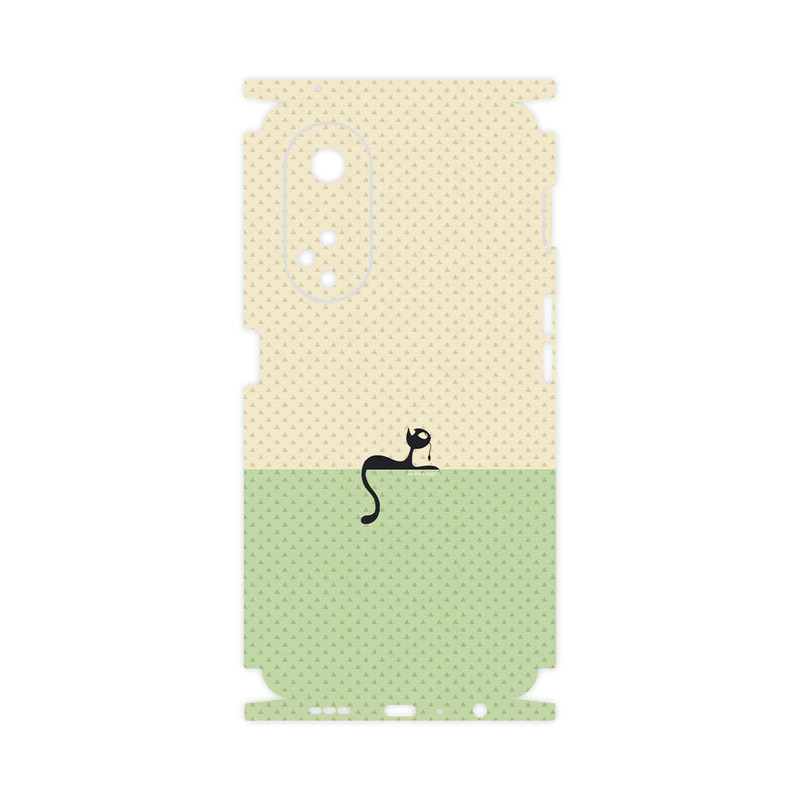برچسب پوششی ماهوت مدل Minimal Internet Cat Icon-FullSkin مناسب برای گوشی موبایل اپو A98