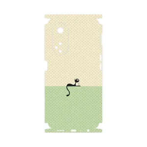 MAHOOT Minimal Internet Cat Icon-FullSkin Cover Sticker for Oppo A98
