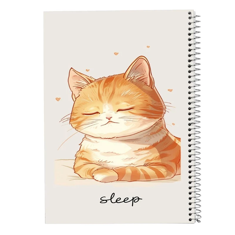 دفتر نقاشی 50 برگ مدوپد مدل سگ و گربه کد DF17342