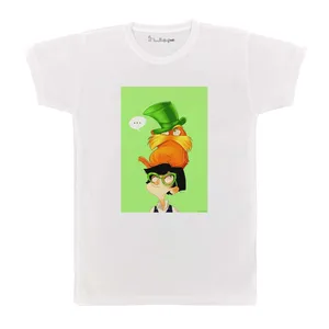 تی شرت بچگانه پرمانه طرح لوراکس کد pmt.1751