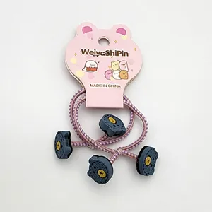 کش مو دخترانه مدل خرس کد KSH669 بسته 2 عددی