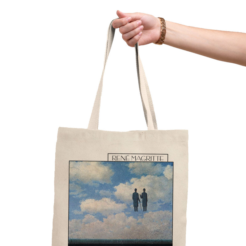 ساک خرید ترمه طراحان ایده مدل شناخت بی نهایت از ماگریت کد art0472 - L