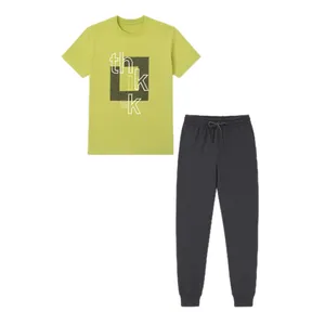 ست تی‌شرت آستین کوتاه و شلوار راحتی مردانه مدل MND1997